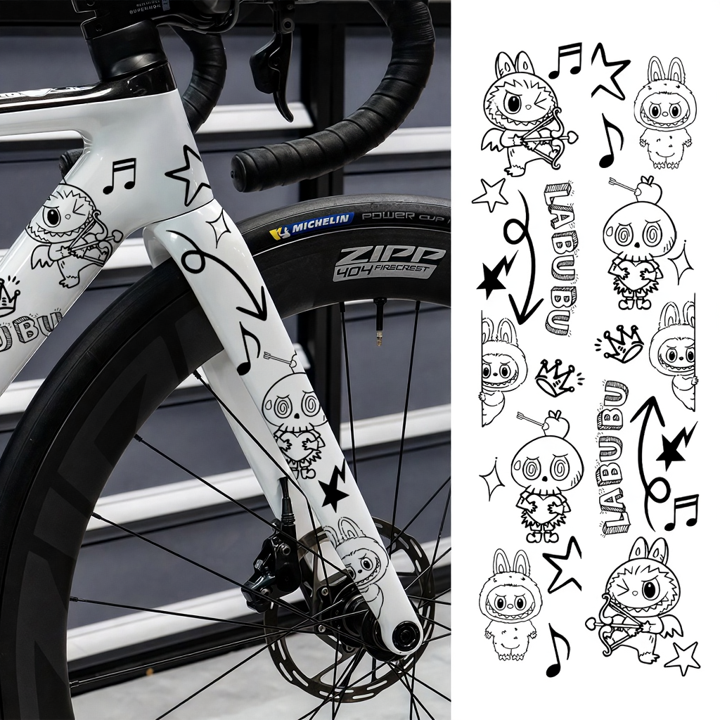 Frame and Fork Stickers