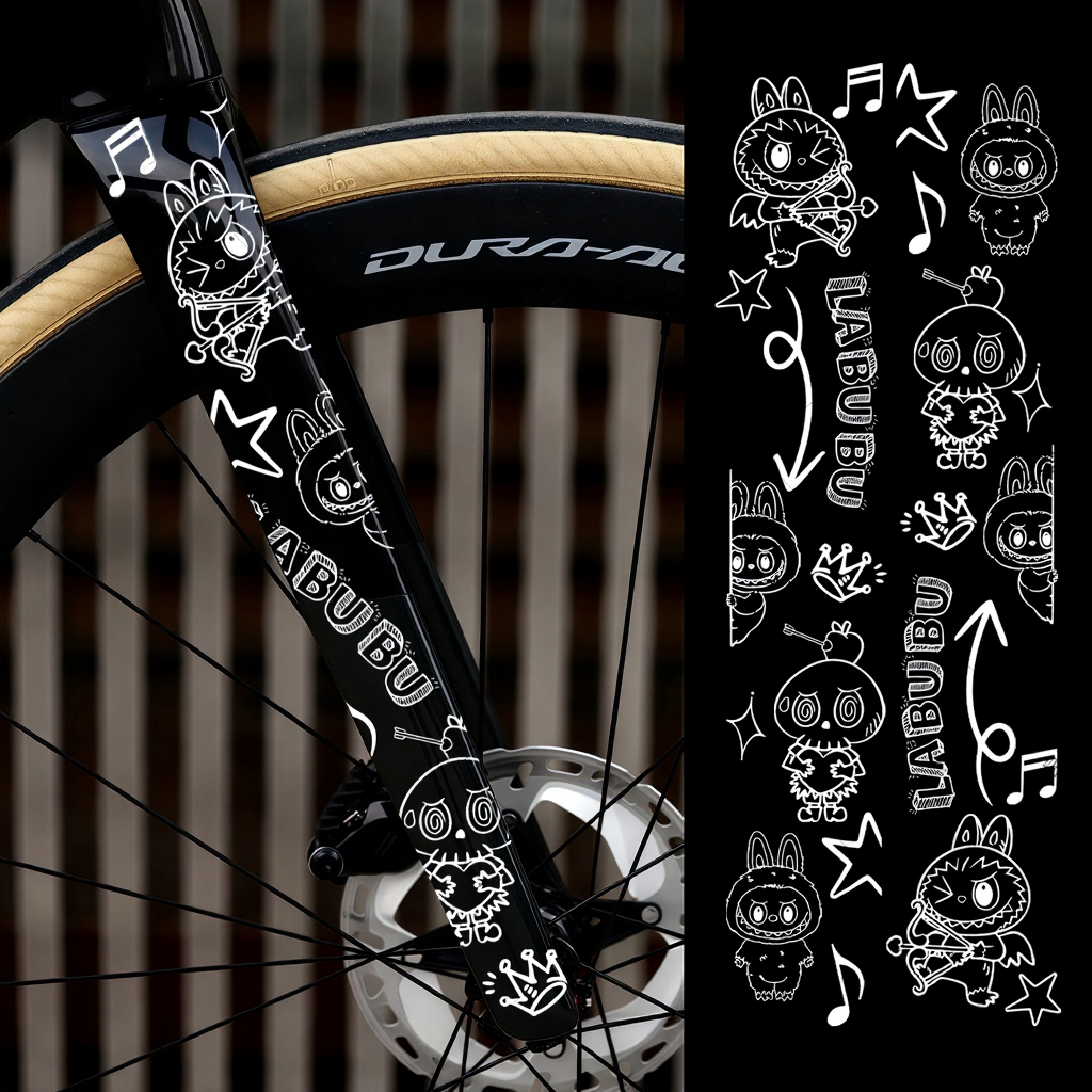 Frame and Fork Stickers