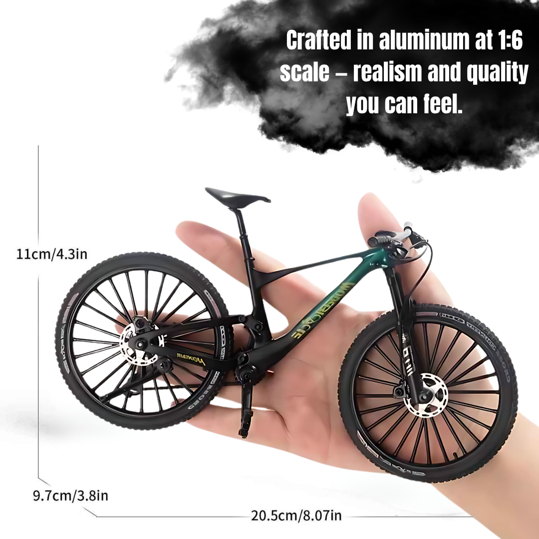 Réplica Scott Spark – Bicicleta miniatura de metal 1:6