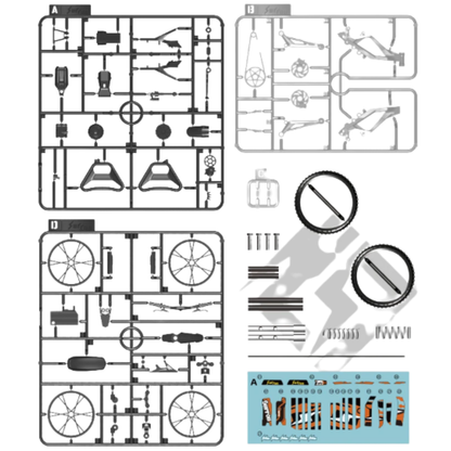 Electric Motor Bike Model