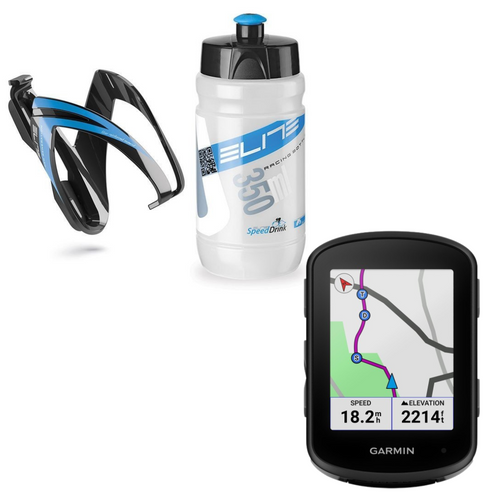 Borraccia e portaborraccia gratuiti + computer da bici (BICI DA STRADA)