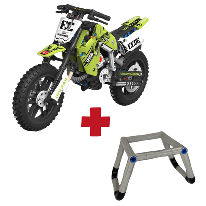 Motocross a blocchi.