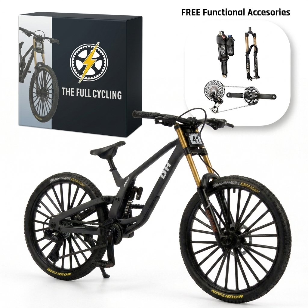 CT Fury Modell 1:6 – Miniatur-Mountainbike aus Metall